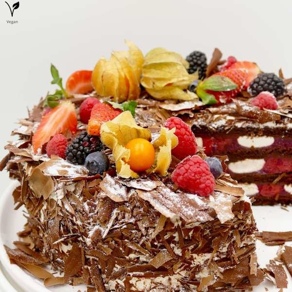 Vegan Black Forest Cake | Cakes Etc